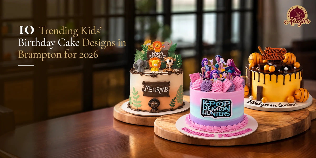10 Trending Kids’ Birthday Cake Designs in Brampton for 2026