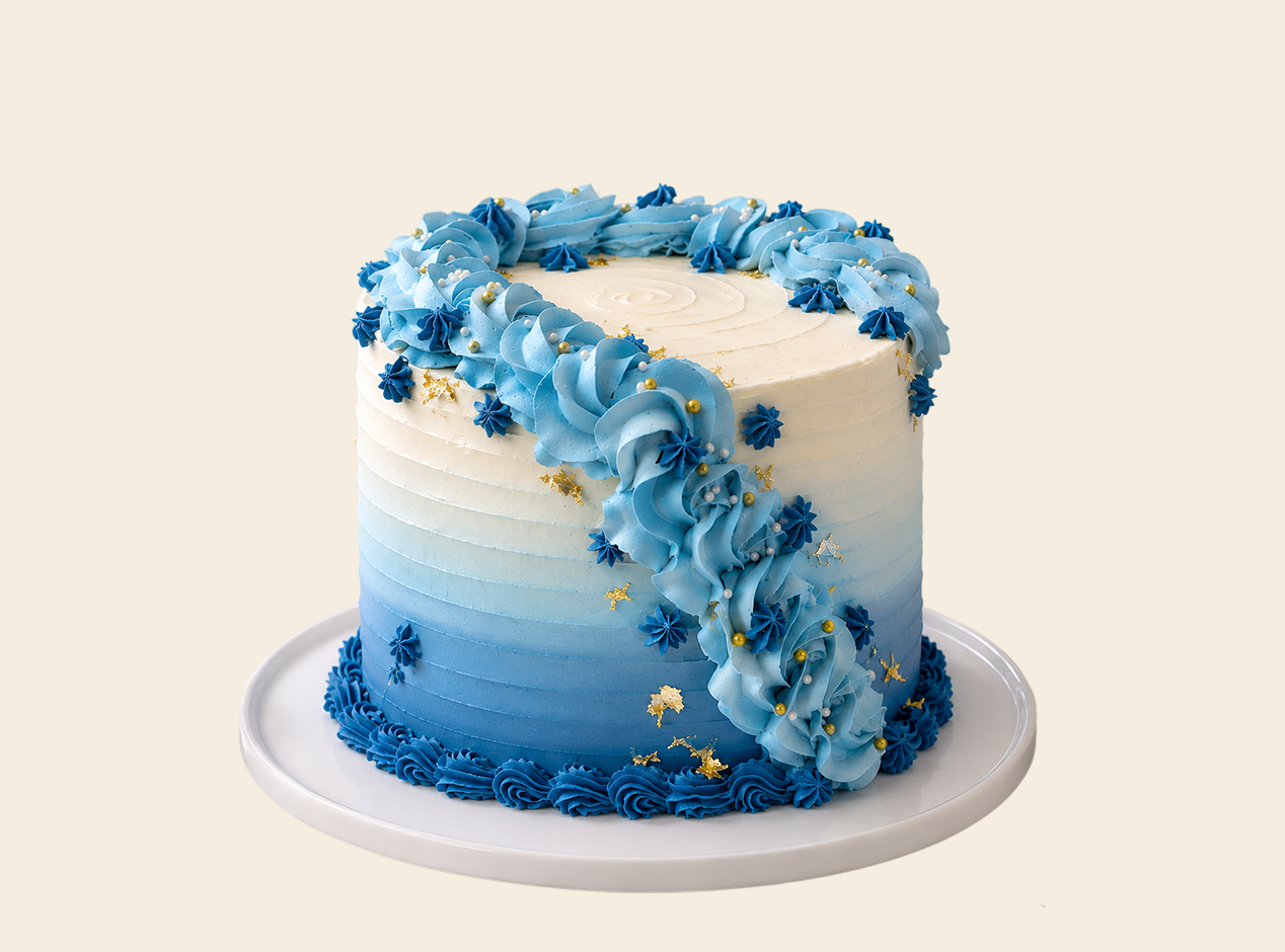 Blue Bliss Cake