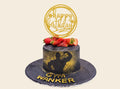 Gym Bodybuilder Birthday Cake