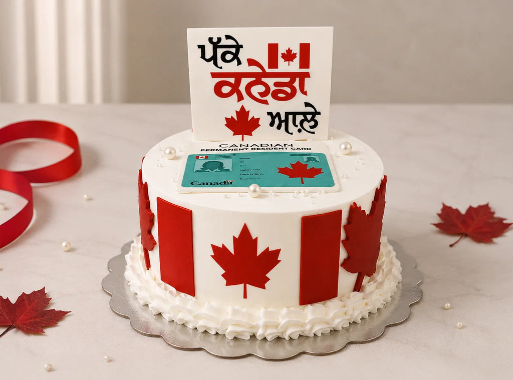 Canada Celebration Cake