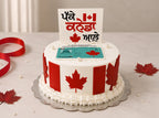 Canada Celebration Cake