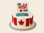 Canada Celebration Cake