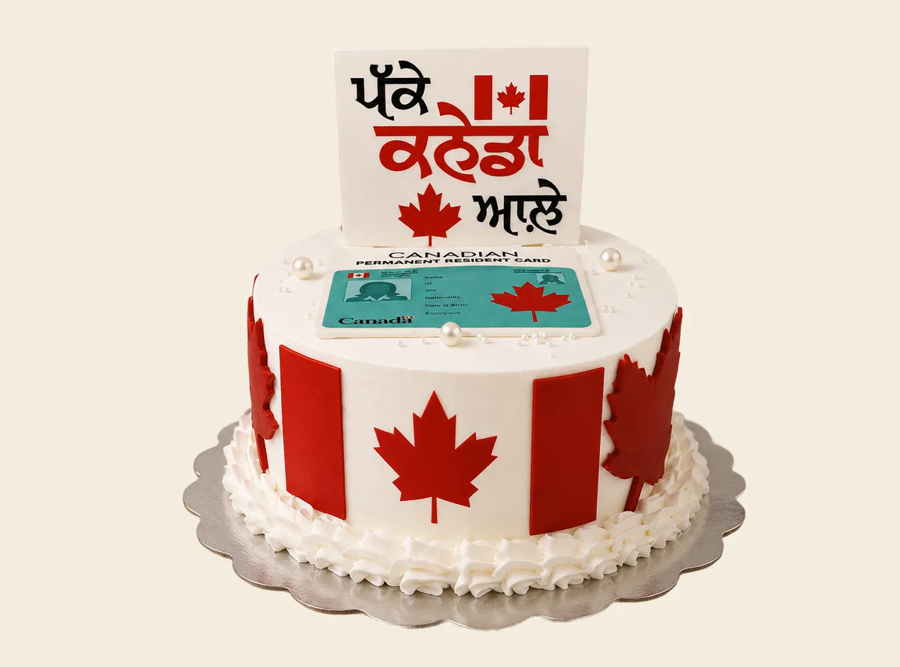Canada Celebration Cake