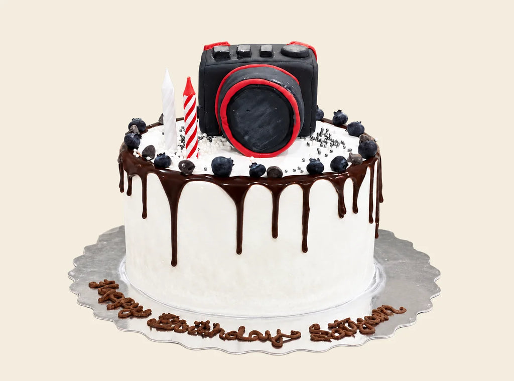 Camera Theme Cake