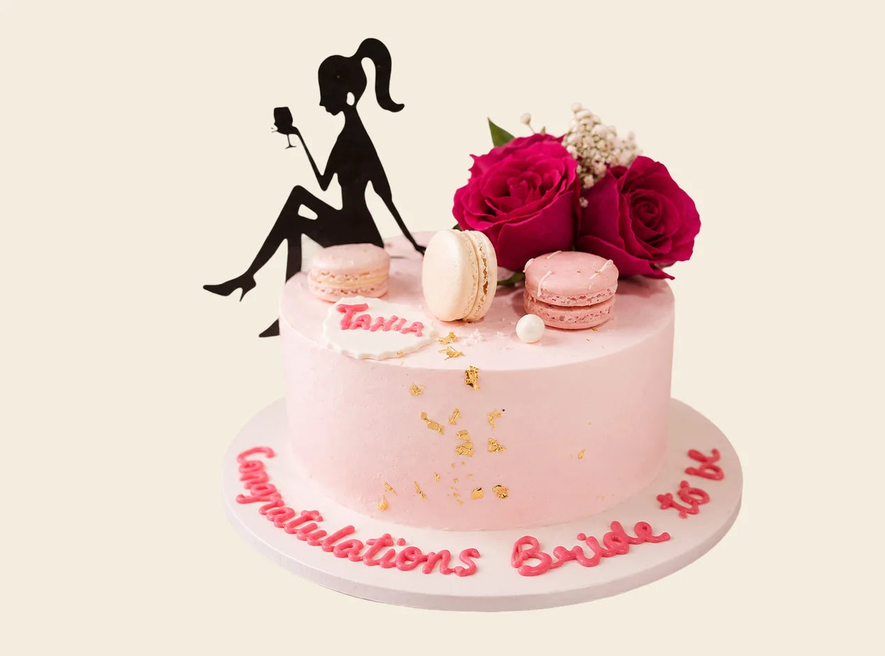 Bridal Bliss Macaron Cake