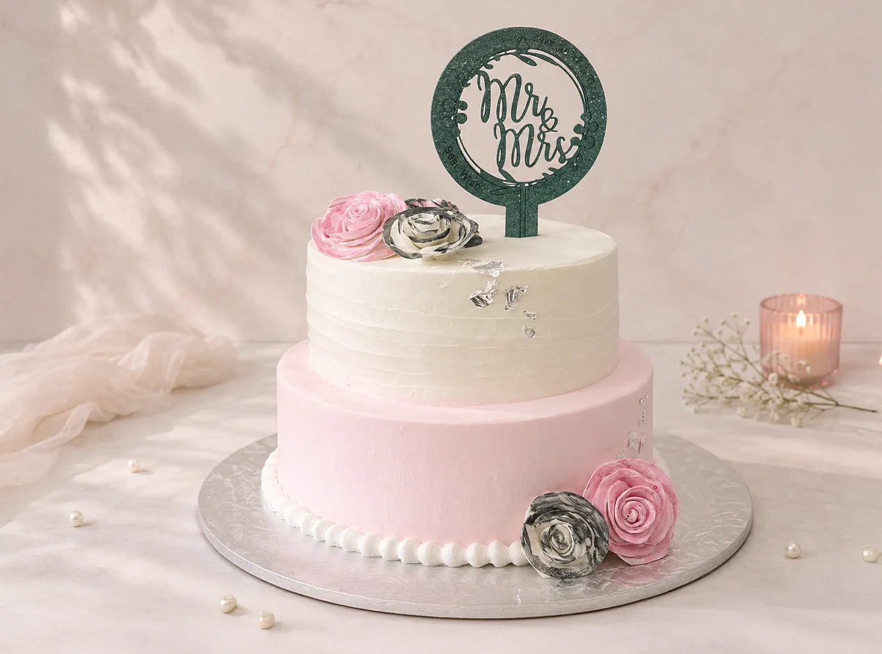Blush & Bloom Forever Cake