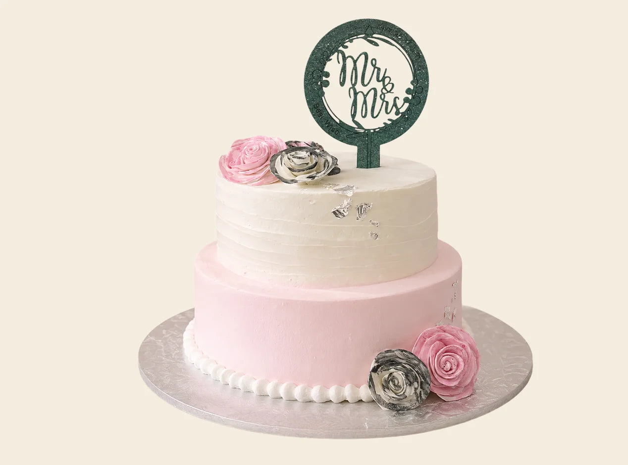 Blush & Bloom Forever Cake
