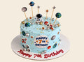Space Astronaut Theme Cake