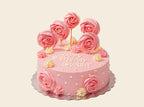Blush Bloom Fantasy Cake