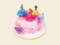 Disney Princess Butterfly Birthday Cake