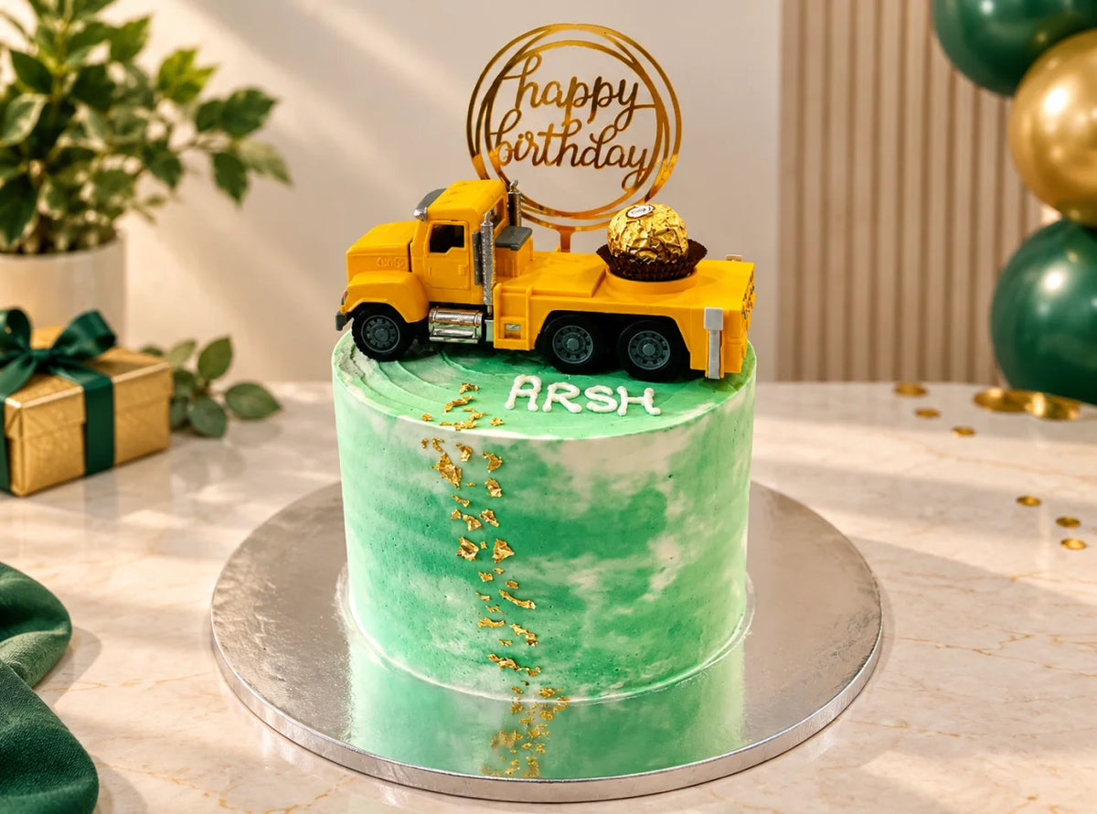 Cream Truck Cake