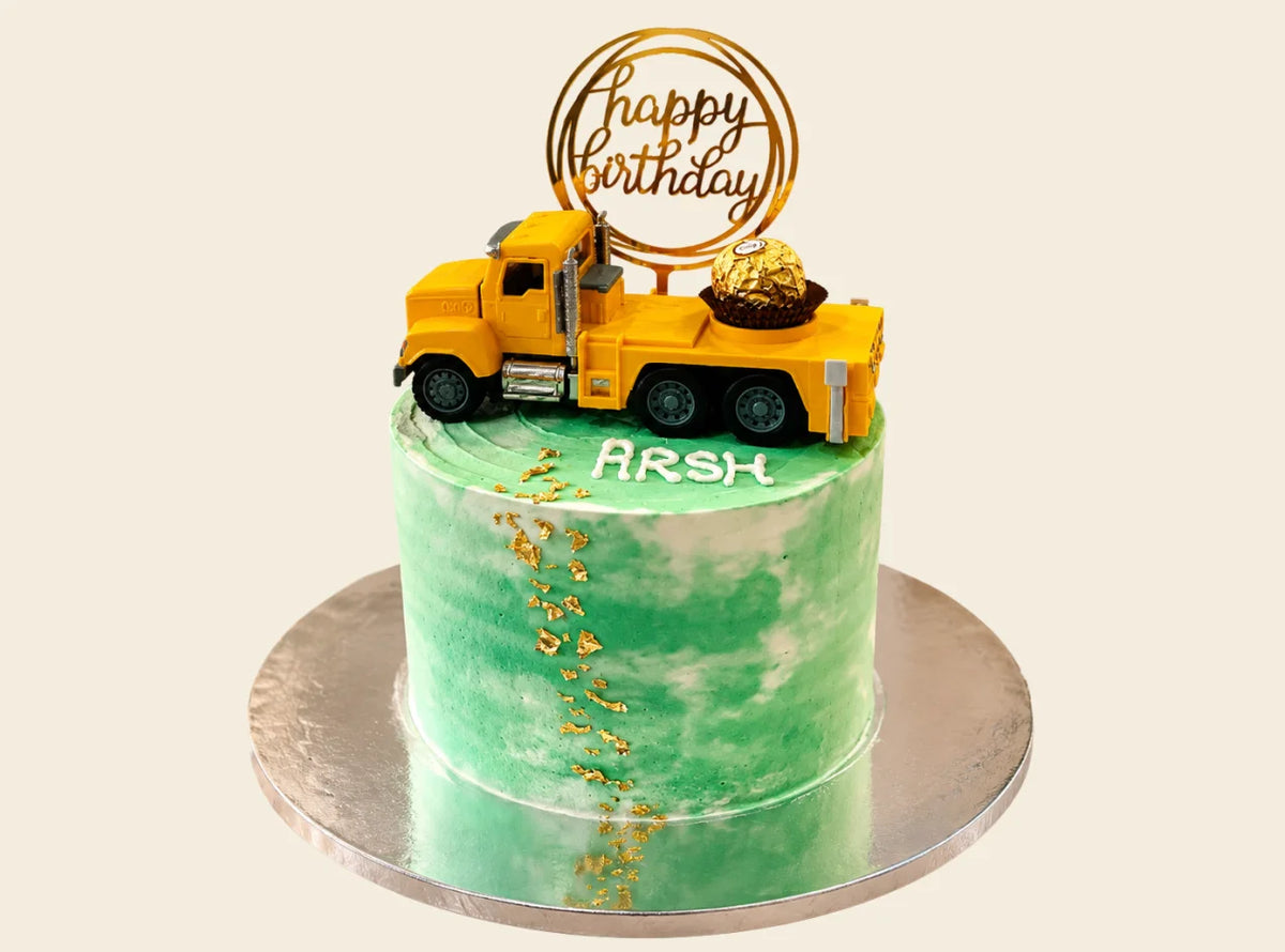 Cream Truck Cake