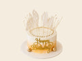 Crown and Wings Birthday Cake