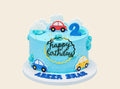 Mini Cars Theme Cake