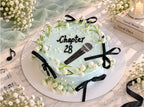 Vintage Ribbon Birthday Cake