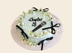 Vintage Ribbon Birthday Cake