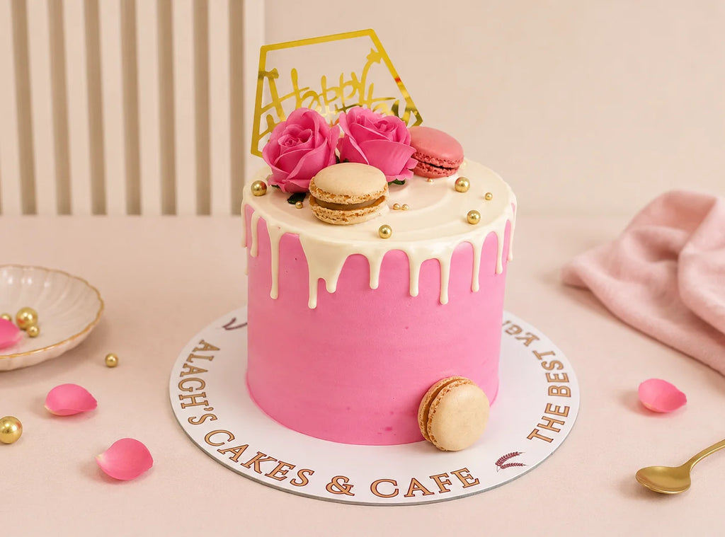 Elegant Pink Cake