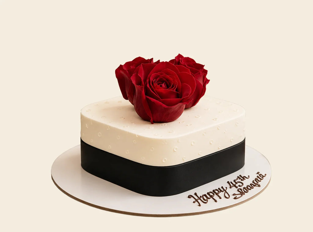 Roses and Drops Cake