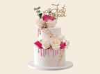 Floral Fantasy Two Tier Cake