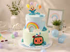 Cocomelon Dream Tiered Cake