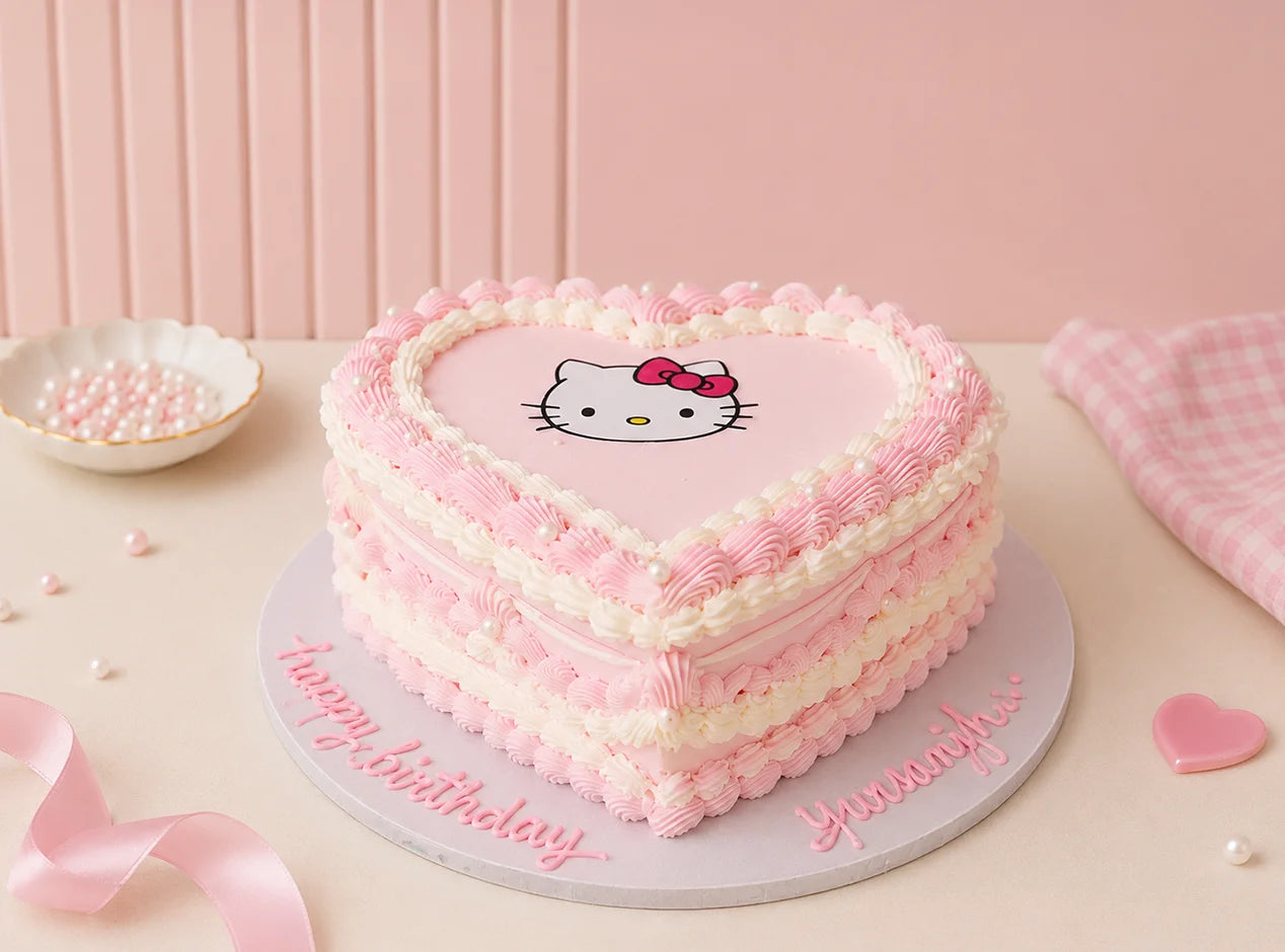 Hello Kitty Vintage Cake