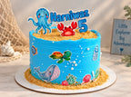 Under the Sea Ocean Theme Birthday Cake