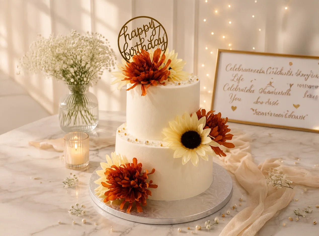 Fall Wedding Cake