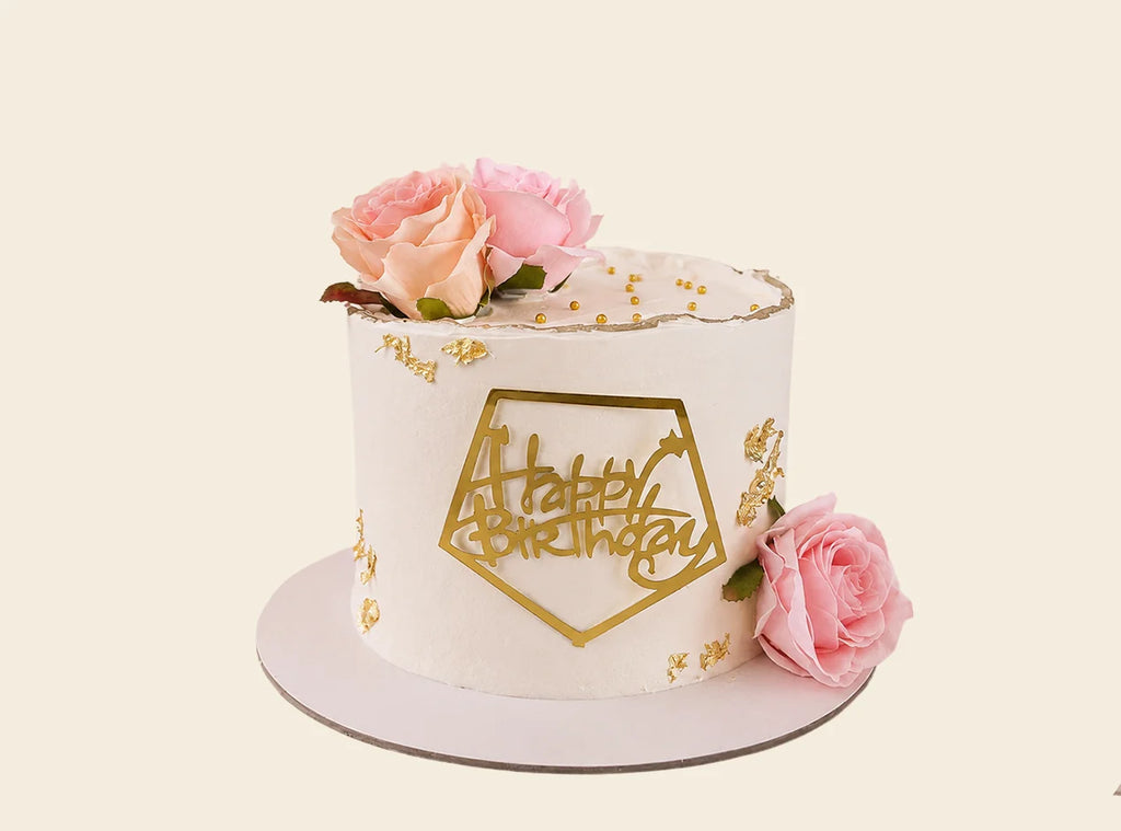 Floral Birthday Cake