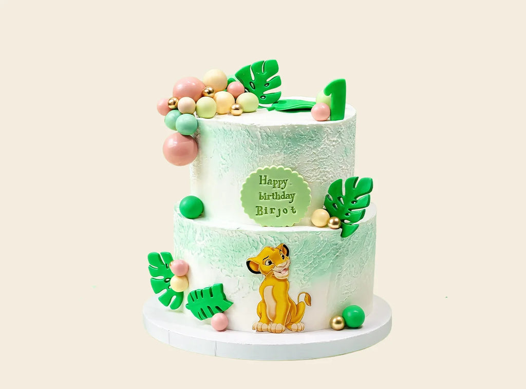 Simba Birthday Cake