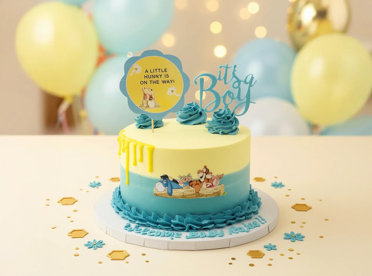 Winnie the Pooh Bear Cake