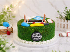 Cricket Theme Cake
