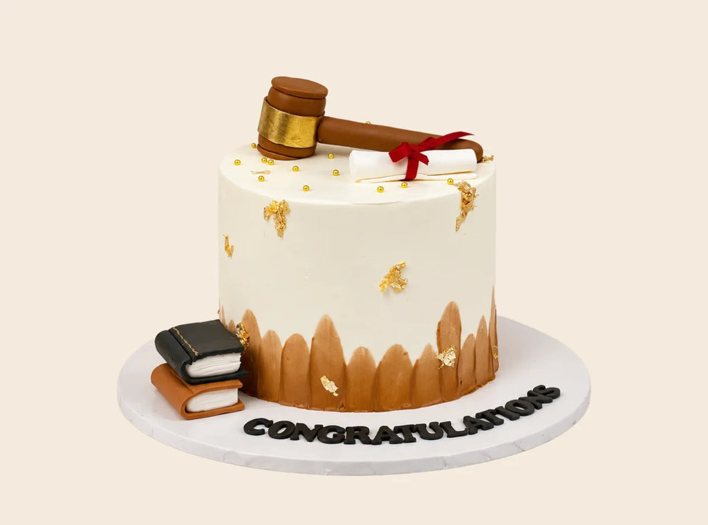 Law and Order Cake