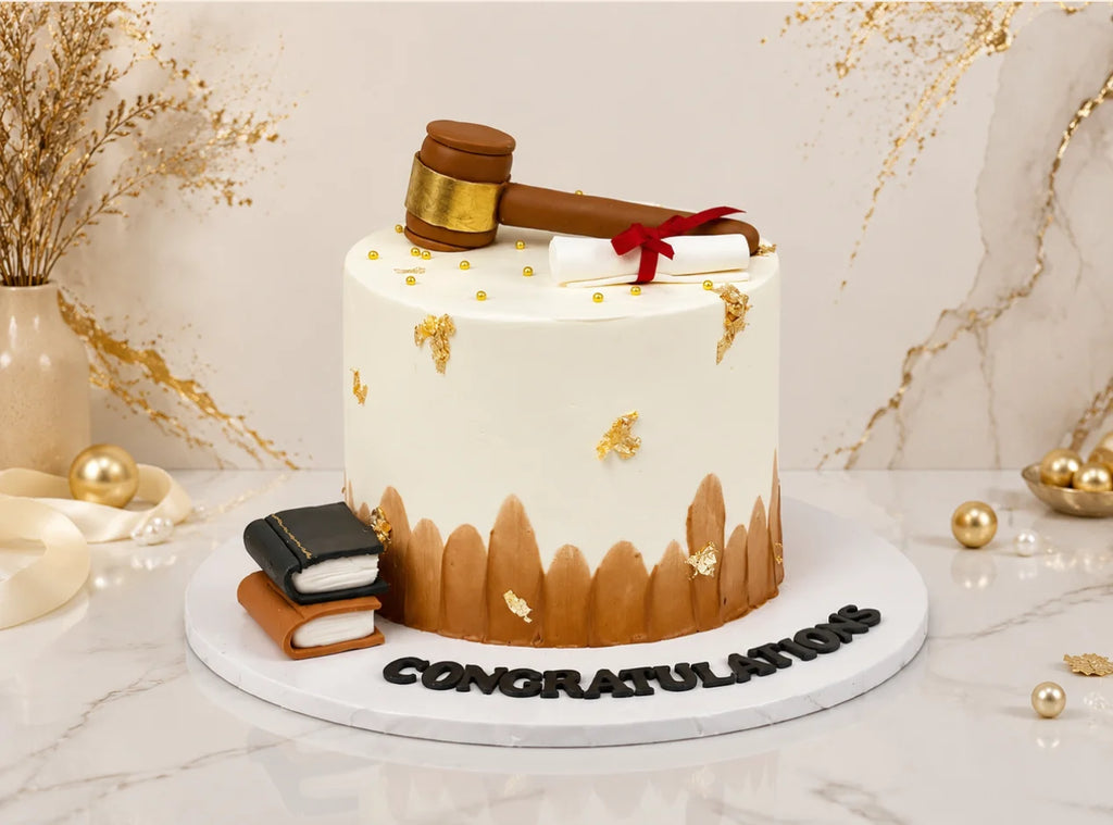 Law and Order Cake