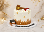 Law and Order Cake