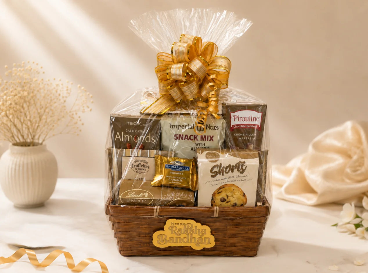Bamboo Rakhi Basket