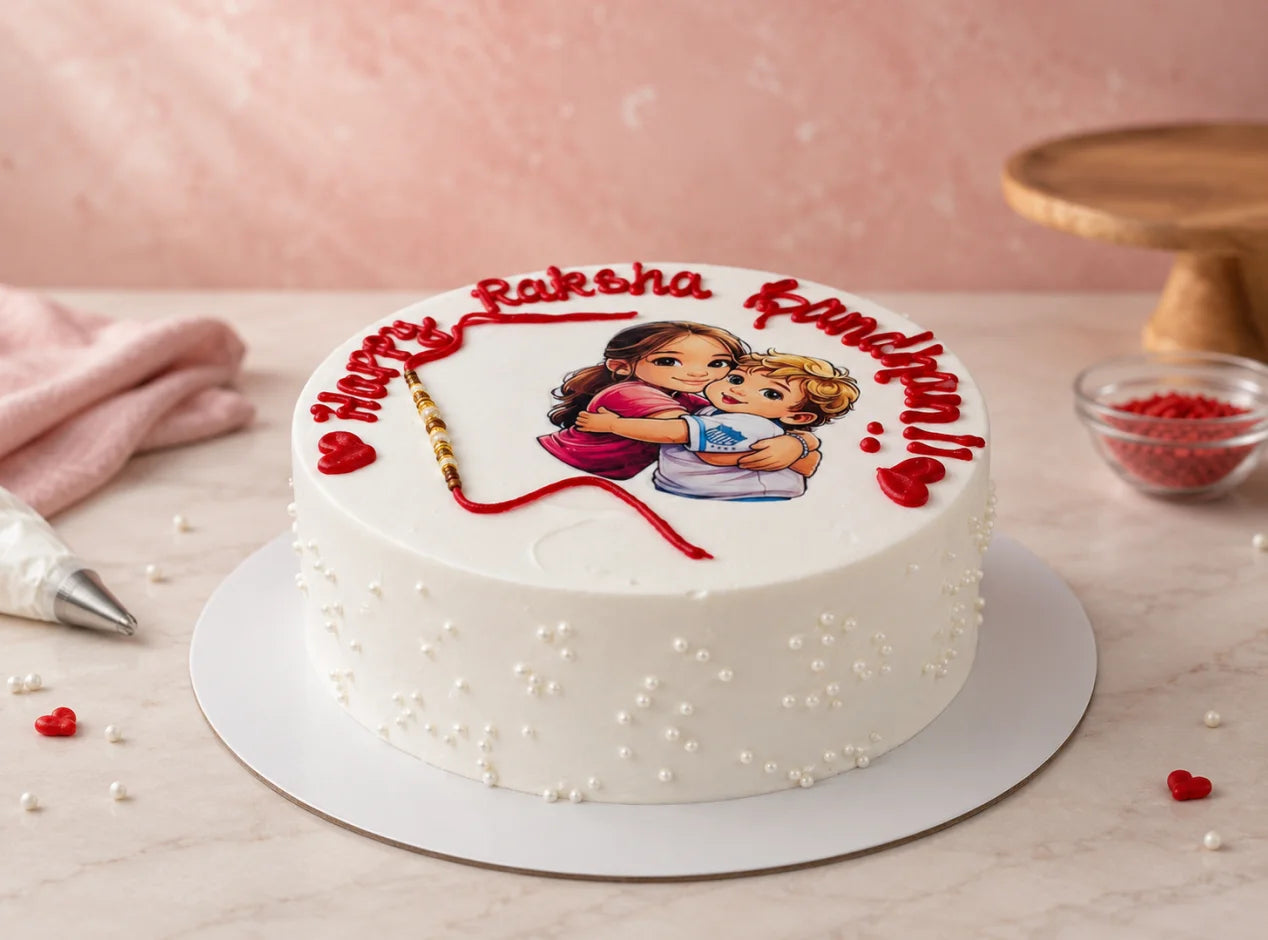 Raksha Bandhan Hug Cake