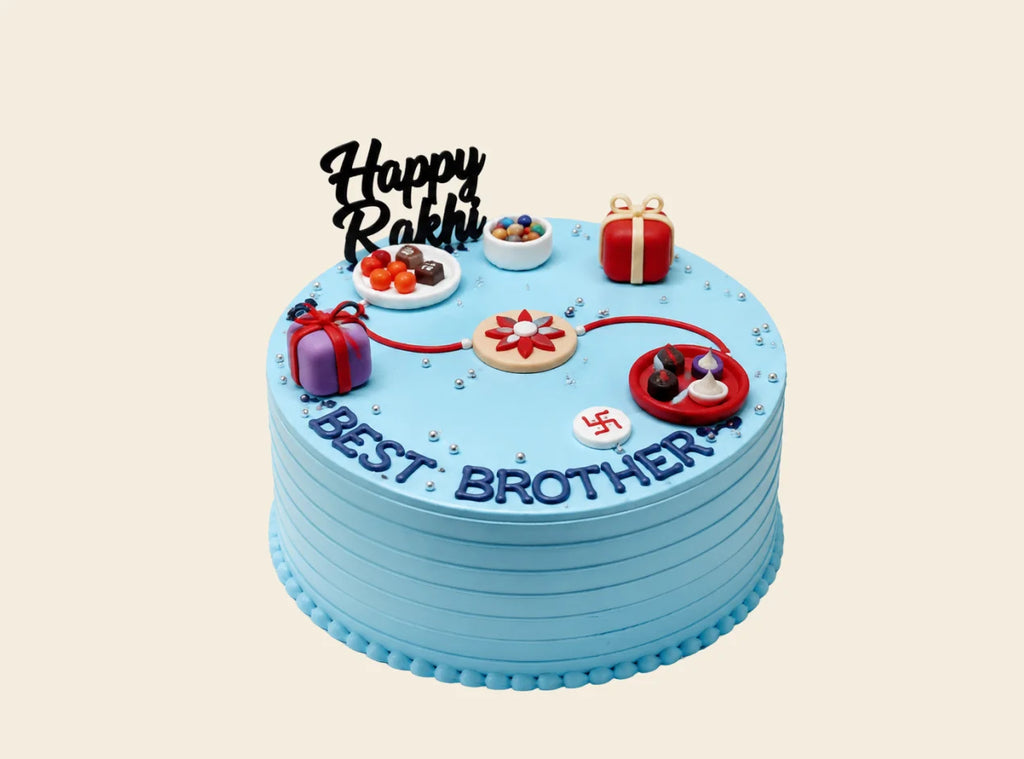 Best Brother Rakhi Cake