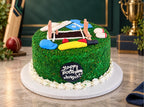 Cricket Theme Cake