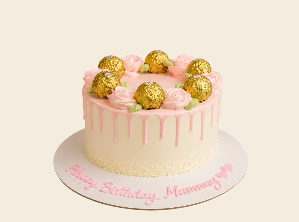 Ferrero Rocher Pink Cake