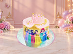 Disney Princess Theme Cake