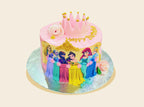 Disney Princess Theme Cake