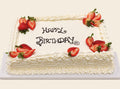 Fresh Strawberry Sheet Cake