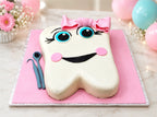 Tooth Molded Theme Cake