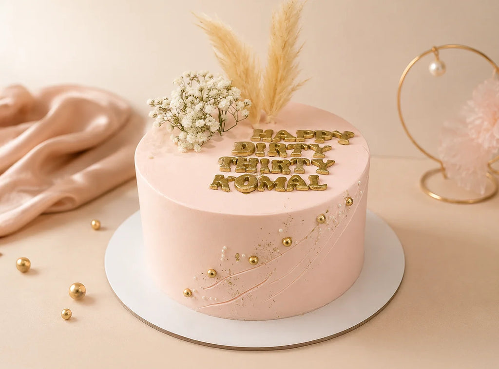 Pink Birthday Cake
