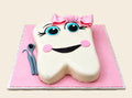 Tooth Molded Theme Cake
