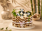 Panda Theme Birthday Cake