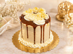 Chocolate Drip Cream Cake