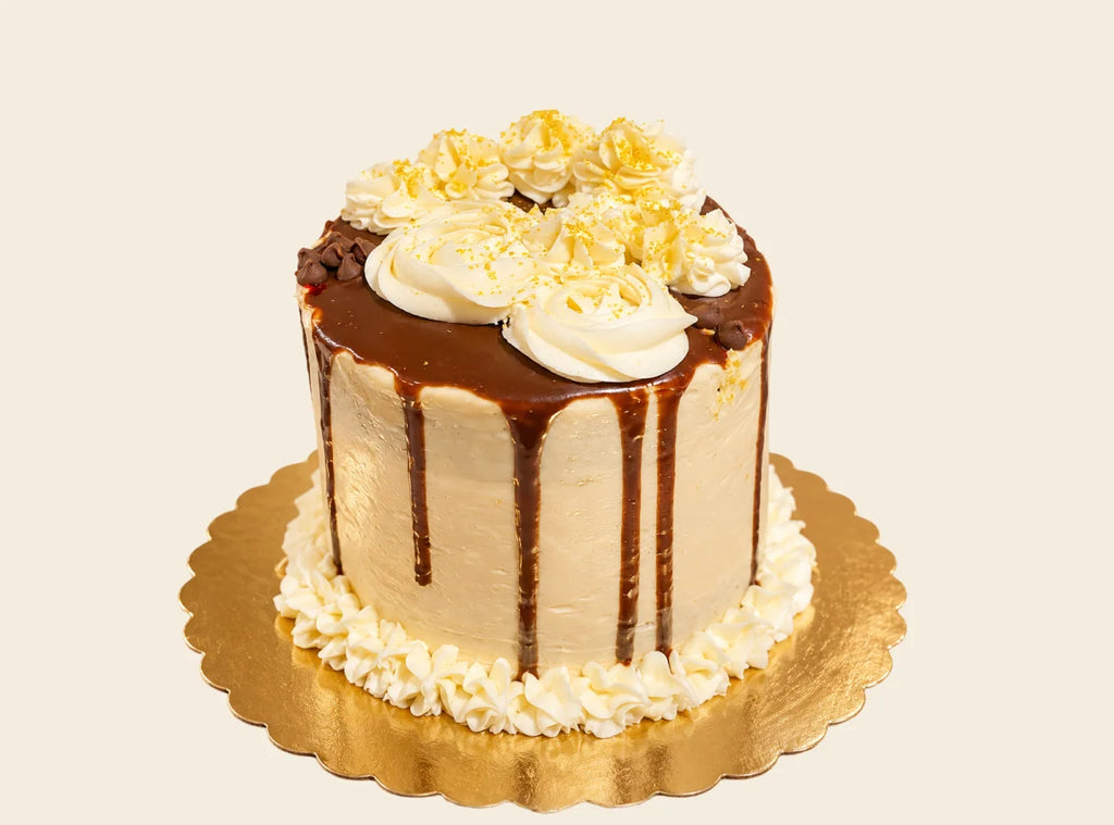 Chocolate Drip Cream Cake