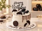 Oreo Fitness Theme Birthday Cake