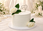 Classic White Floral Cake